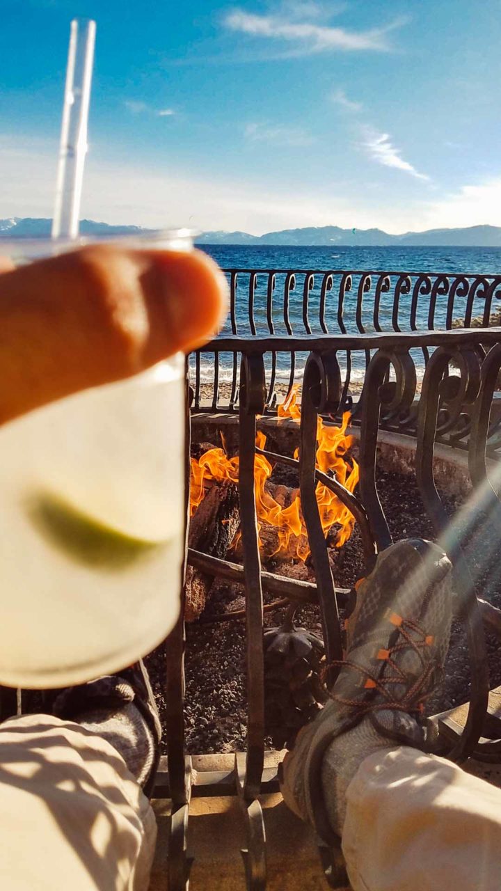 Hyatt Lake Tahoe-05 Lone Eagle Grill Fire Pit