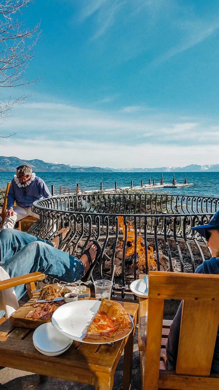 Hyatt Lake Tahoe-08 Lone Eagle Grill Fire Pit